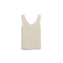 Armedangels Top - Caaro Lino - beige (3146)