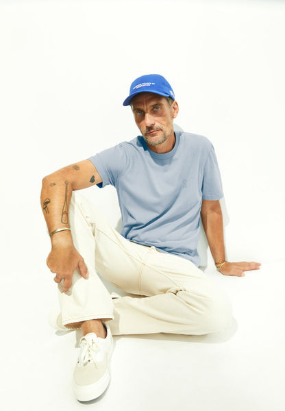 Armedangels T-Shirt - Maarkos GMT Dye - blau (3178)