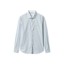 Colours & Sons Shirt Oxford Stripes - Kimono Stripes - blue (585)