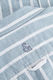 Colours & Sons Leinenhemd gestreift - Kimono Stripes - blau (585)