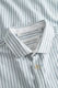 Colours & Sons Hemd Oxford Stripes - Kimono Stripes - blau (585)