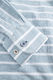 Colours & Sons Leinenhemd gestreift - Kimono Stripes - blau (585)