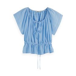 Scotch & Soda Oberteil mit Stickerei - blau (209)