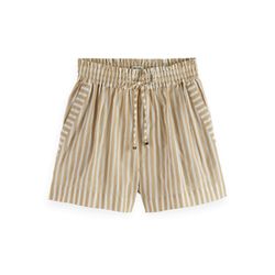 Scotch & Soda Bedruckte Shorts mit Lurex-Streifen  - beige/weiß (214)