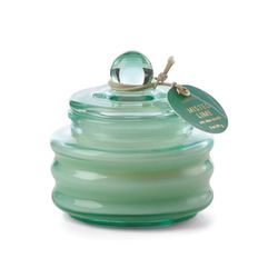Paddywax Glaskerze - grün (Green)