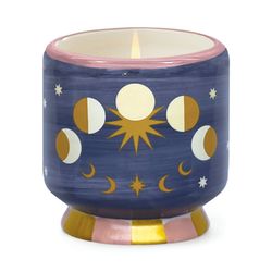 Paddywax Ceramic candle - Jasmin & Rose - blue/pink (00)
