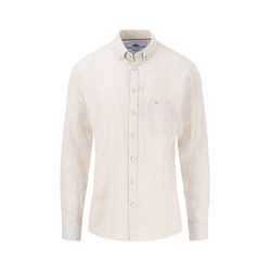 Fynch Hatton Hemd aus Leinen mit Button-Down-Kragen - beige (837)