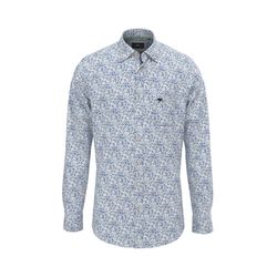 Fynch Hatton Hemd aus Baumwolle - blau (628)
