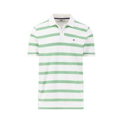 Fynch Hatton Striped polo shirt - green (722)