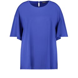 Samoon Legeres Shirt   - blau (08960)