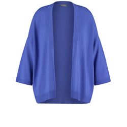Samoon Strickjacke - blau (08960)