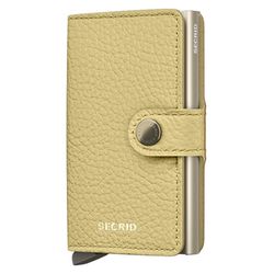 Secrid Miniwallet - MPE - gelb/grün (Butter Yellow)