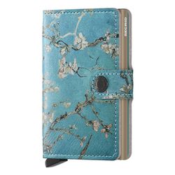 Secrid Miniwallet - Art Almond Blossom (65x102x21mm) - blau (Almond Blossom)