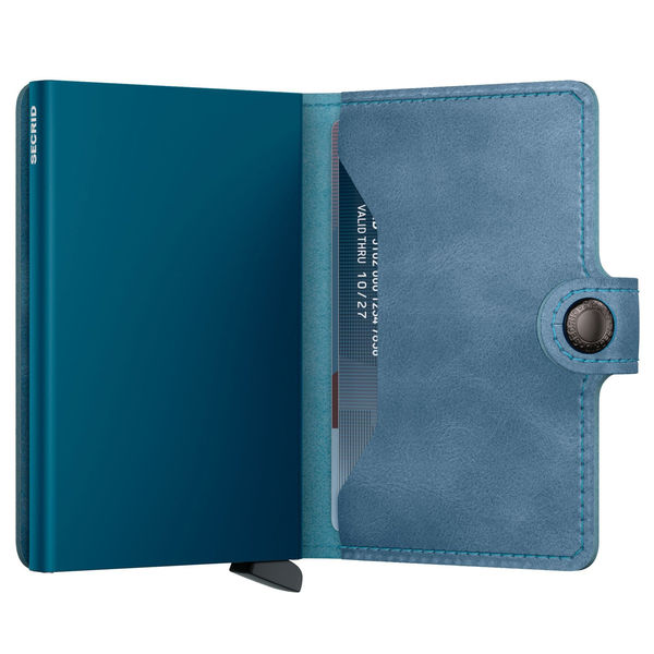 Secrid Mini Wallet (65x102x21mm) - blue (Teal)