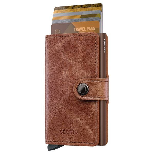 Secrid Mini Wallet (65x102x21mm) - brown (COGNAC BROWN)