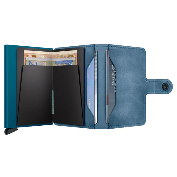 Secrid Mini Wallet (65x102x21mm) - blue (Teal)