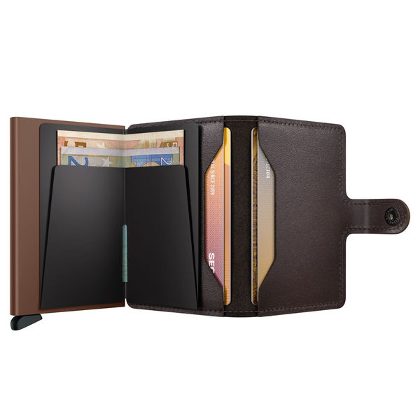 Secrid Mini Wallet Original (65x102x21mm) - braun (CHOCO)
