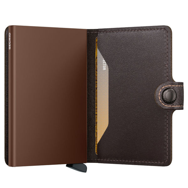 Secrid Mini Wallet Original (65x102x21mm) - braun (CHOCO)