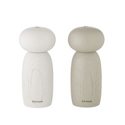 Blomus Salz- und Pfeffermühle (2er Set) - Moli - beige/braun (oak)