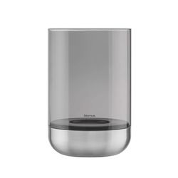 Blomus Windlicht (Ø15x22cm) - Calma L - silver (smoke)