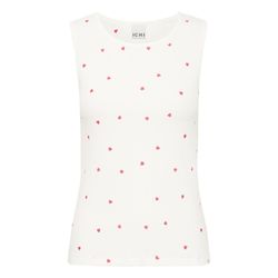 ICHI Top - Ihpalma - white (204404)