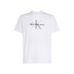 Calvin Klein Jeans Monogram T-shirt - weiß (YAA)