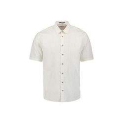 No Excess Short-sleeved linen shirt - white (010)