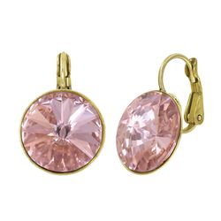 Konplott Ohrringe mit Brisur - Rivoli  - pink (0040)
