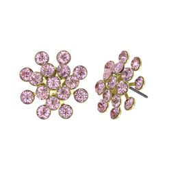 Konplott Ohrstecker - Magic Fireball - pink/gold (0040)