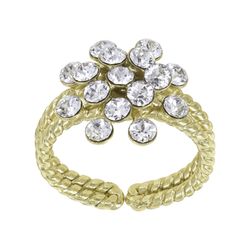 Konplott Ring - Magic Fireball - weiß/gold (0040)