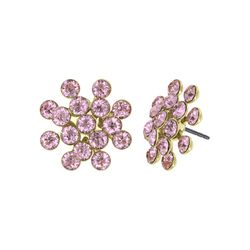 Konplott Ohrstecker - Magic Fireball Mini - pink/gold (0040)