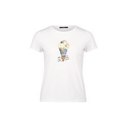 Zero T-shirt avec imprimé sur le devant - blanc/bleu (1980)
