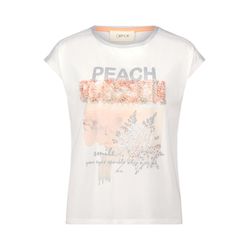 Cartoon Rundhals-Shirt - weiß (1945)