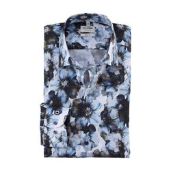 Olymp Hemd: Body fit - blau (11)