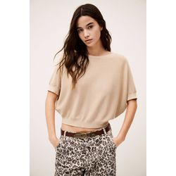 Ba&sh Kurzärmeliger Pullover - Basem   - beige (BEIGE)