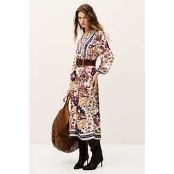 Ba&sh Dress - Valley - beige/blue (ECRU)