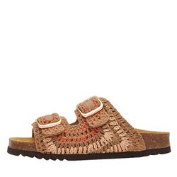 Scholl Sandal - Noelle Crochet - beige/brown (3015)