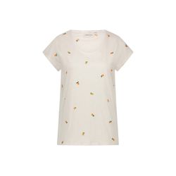 Fabienne Chapot T-Shirt - Phil Round V  - beige (0175)