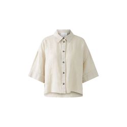 Oui Bluse reines Leinen - beige (7032)