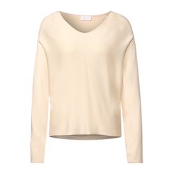 Street One Studio V-Neck Pullover - beige (16525)