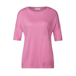 Street One Studio Lässiges Basic T-Shirt - pink (16518)