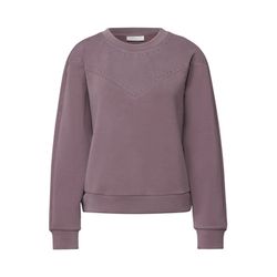 Street One Studio Silk-look shirt with rivets - purple (26527)