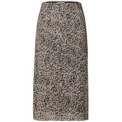 Street One Studio Gemusterter Mesh-Rock - braun (36016)