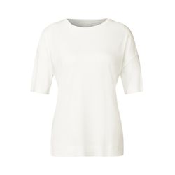 Street One Studio Lässiges Basic T-Shirt - weiß (10108)