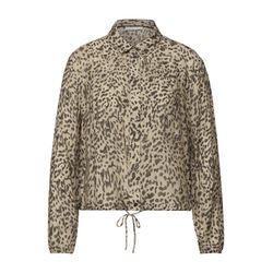Street One Studio Bluse mit Leo-Muster - braun (36016)