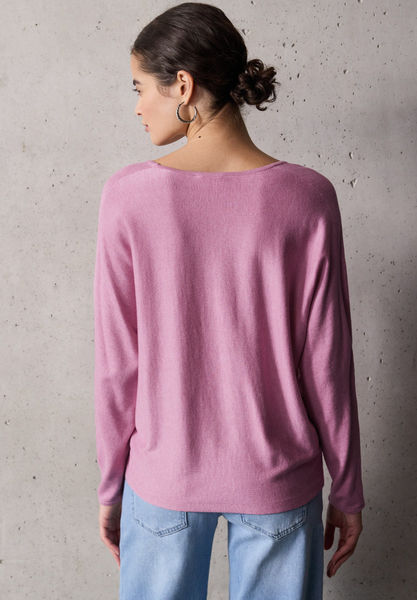 Street One Studio V-Neck Pullover pink (16519) 34