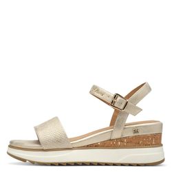 s.Oliver Red Label Sandal with heel - beige (403)