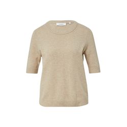 comma Feinstickpullover mit halblangem Ärmel - braun (82W2)