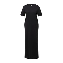 Q/S designed by Robe longue en jersey de coton - noir (9999)