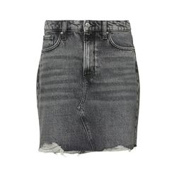 Q/S designed by Denimrock mit offenem Saum   - grau (97Y4)